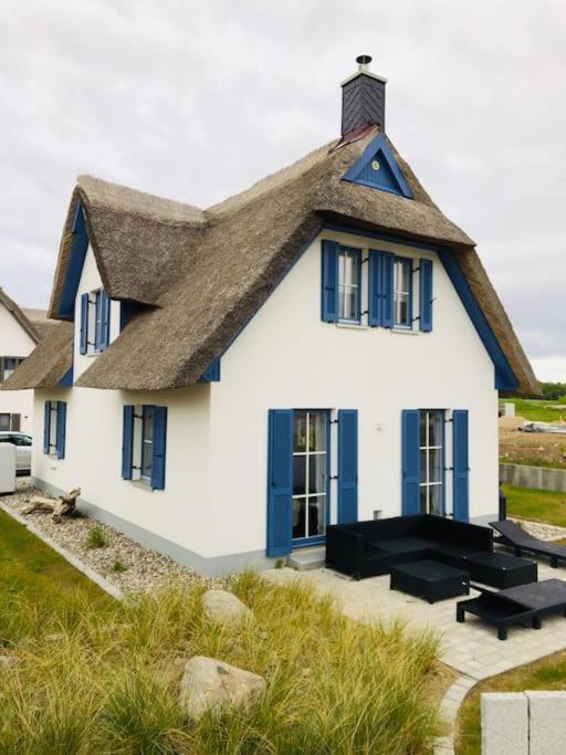 Reetdachhaus Seasons Mit Kamin & Sauna Groß Schwansee Zewnętrze zdjęcie